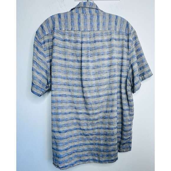 ROWM Shirt Mens XL Casual Pocket Button Down Short Sleeve Lot of 2 plaid - Picture 13 of 16